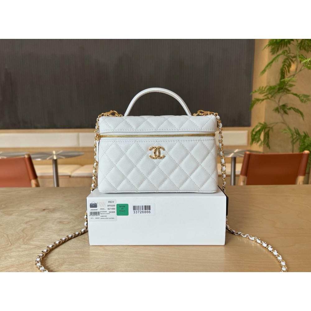 Chanel vanity chain bag 19.5x17.5cm  Bags