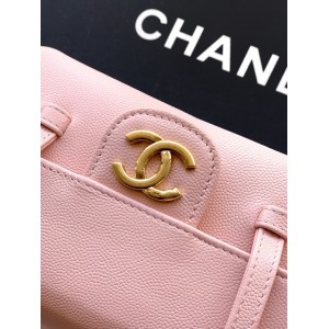 Chanel clutch with leather strap mini size 17x11.5x5cm Bags