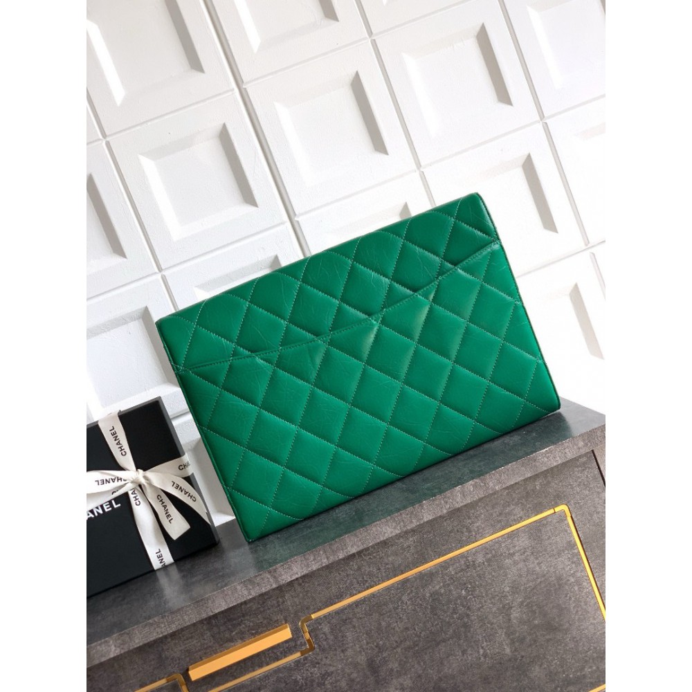 Chanel clutch 27.5x41x6.5cm leather 100% Bags