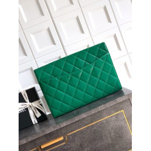 Chanel clutch 27.5x41x6.5cm leather 100% Bags