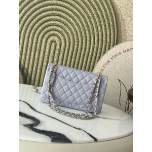 Chanel classic flap bag medium size 25x16x7cm REAL GRAINED LEATHER 100% Bags