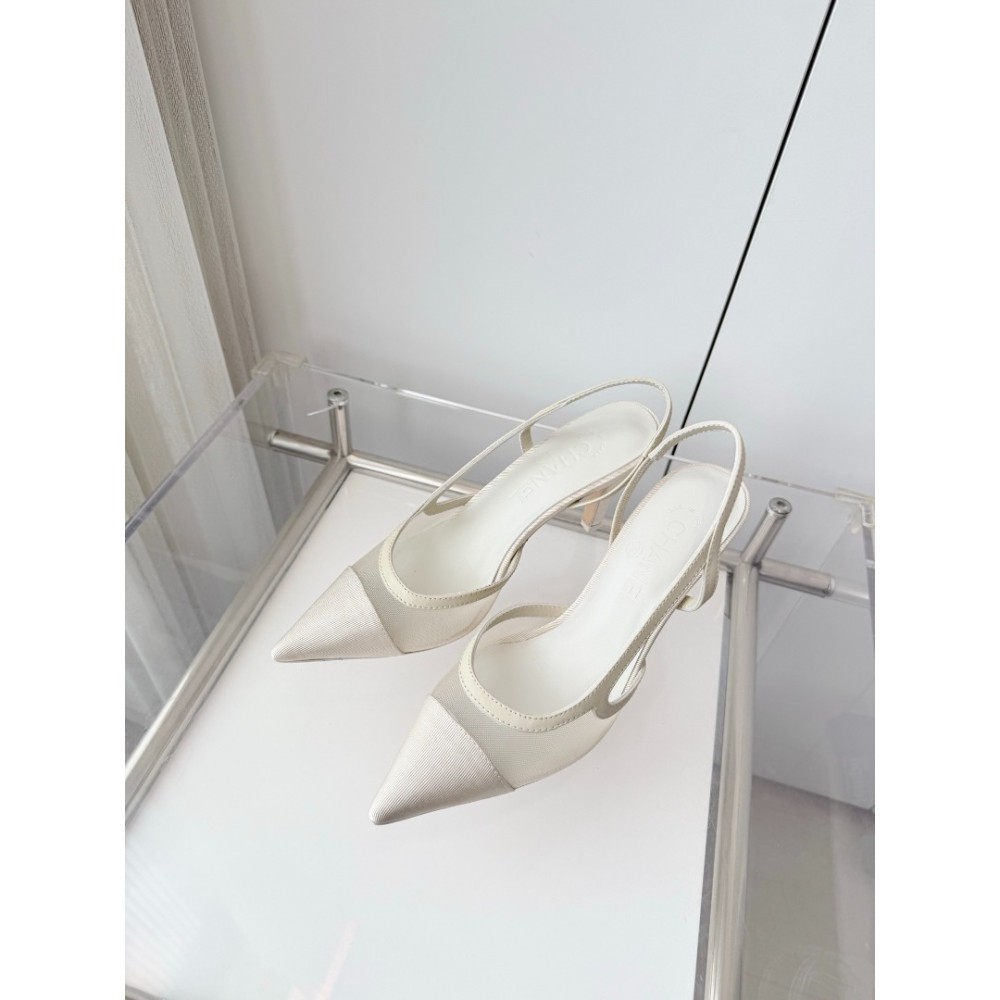 Chanel slingback pumps 8cm 36-41 Shoes