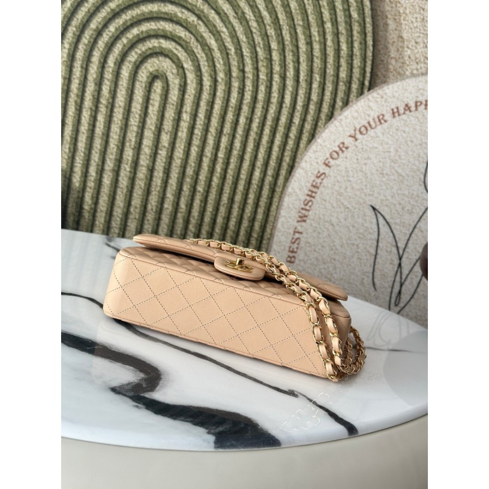 Chanel classic flap bag medium size 25x16x7cm REAL LEATHER 100% Bags