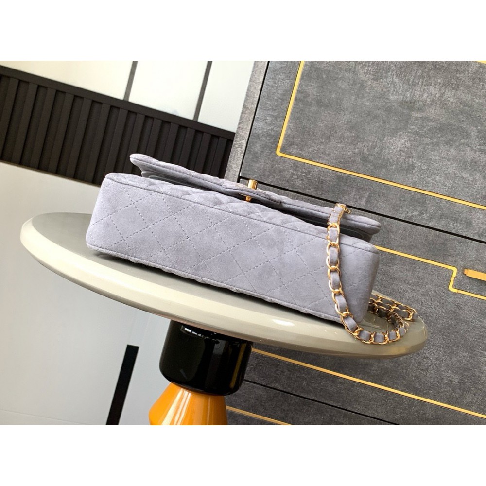 Chanel classic flap bag 25x16x7cm suede Bags