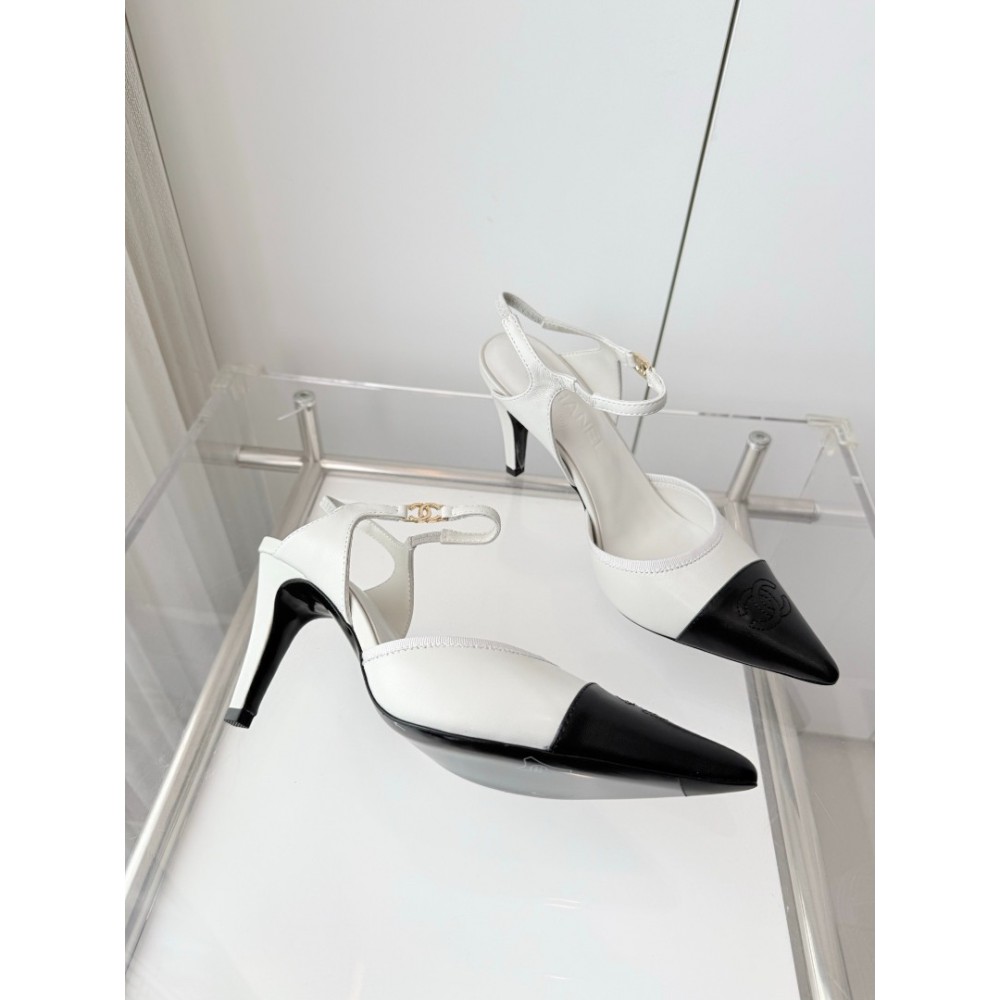 Chanel slingback pumps 8cm 36-41 Shoes
