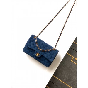 Chanel classic flap bag 25x16x7cm suede Bags