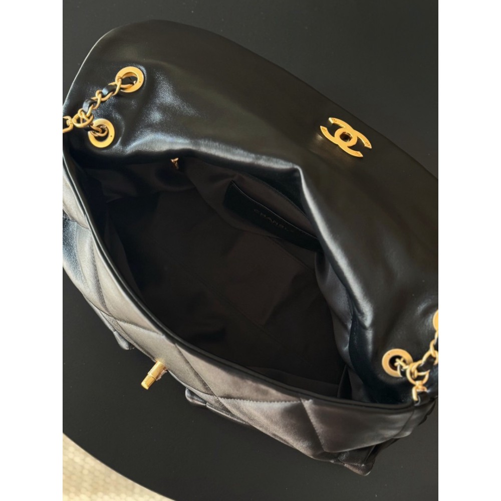 Chanel shopping bag leather 100% 27x45x10cm Bags