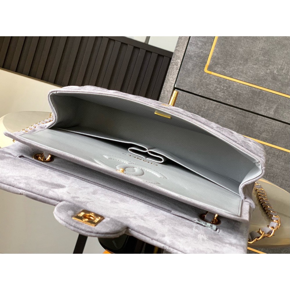 Chanel classic flap bag 25x16x7cm suede Bags