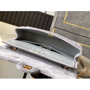 Chanel classic flap bag 25x16x7cm suede Bags