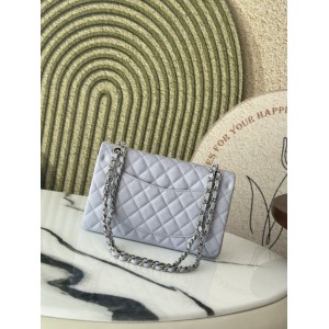 Chanel classic flap bag medium size 25x16x7cm REAL GRAINED LEATHER 100% Bags