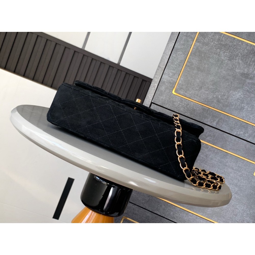 Chanel classic flap bag 25x16x7cm suede Bags