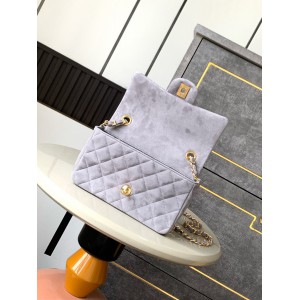 Chanel classic flap bag 20x13x5cm suede Bags