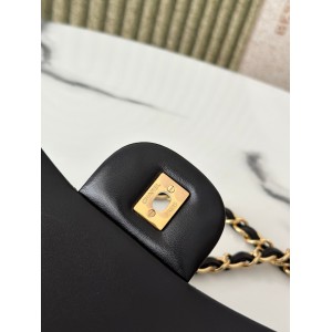 Chanel classic flap bag jumbo size leather 30x21cm Bags