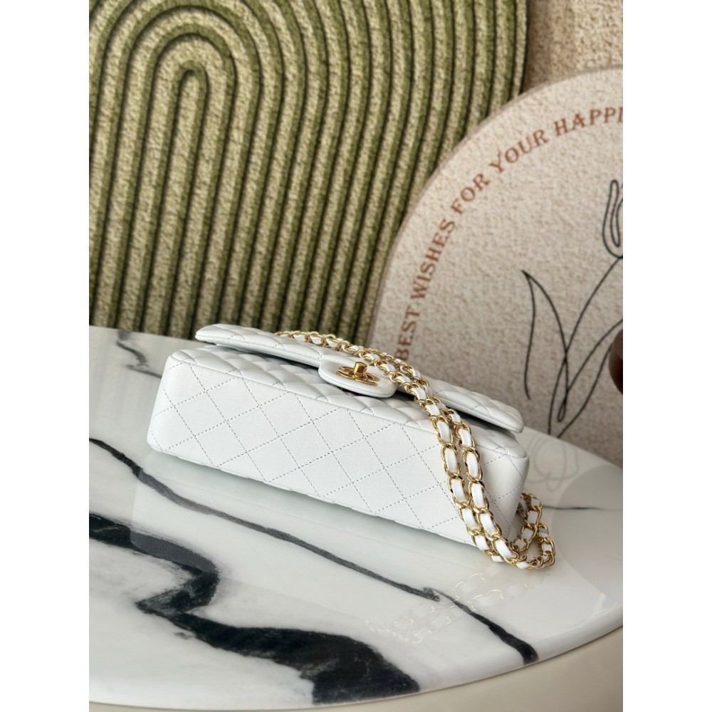 Chanel classic flap bag medium size 25x16x7cm REAL LEATHER 100% Bags