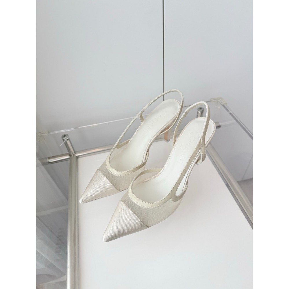 Chanel slingback pumps 8cm 36-41 Shoes