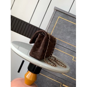 Chanel classic flap bag 25x16x7cm suede Bags