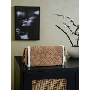 Chanel25 hobo bag suede shrealring lines Bags