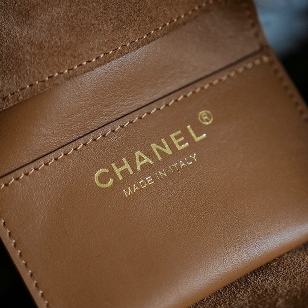 Chanel25 hobo bag suede shrealring lines Bags