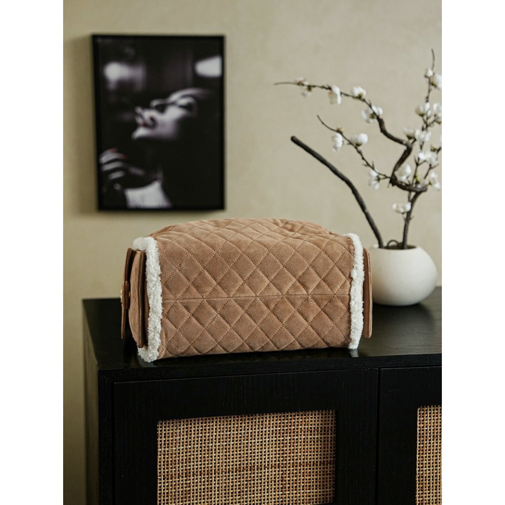 Chanel25 hobo bag suede shrealring lines Bags