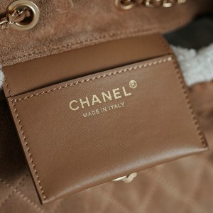 Chanel25 hobo bag suede shrealring lines Bags