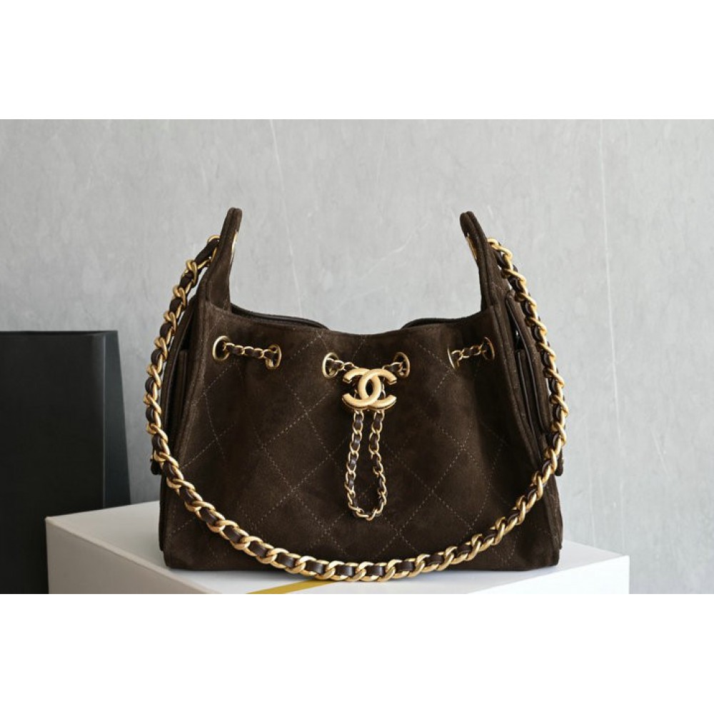 Chanel hobo 25 mini size suede Bags