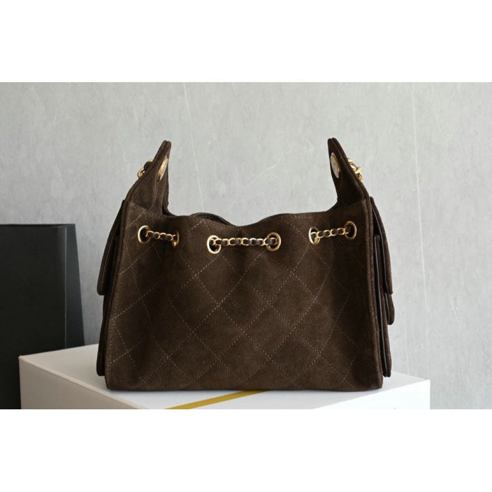 Chanel hobo 25 mini size suede Bags