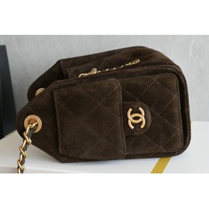 Chanel hobo 25 mini size suede Bags