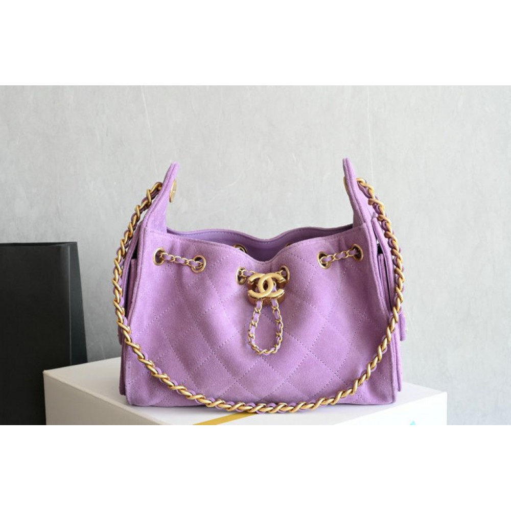 Chanel hobo 25 mini size suede Bags