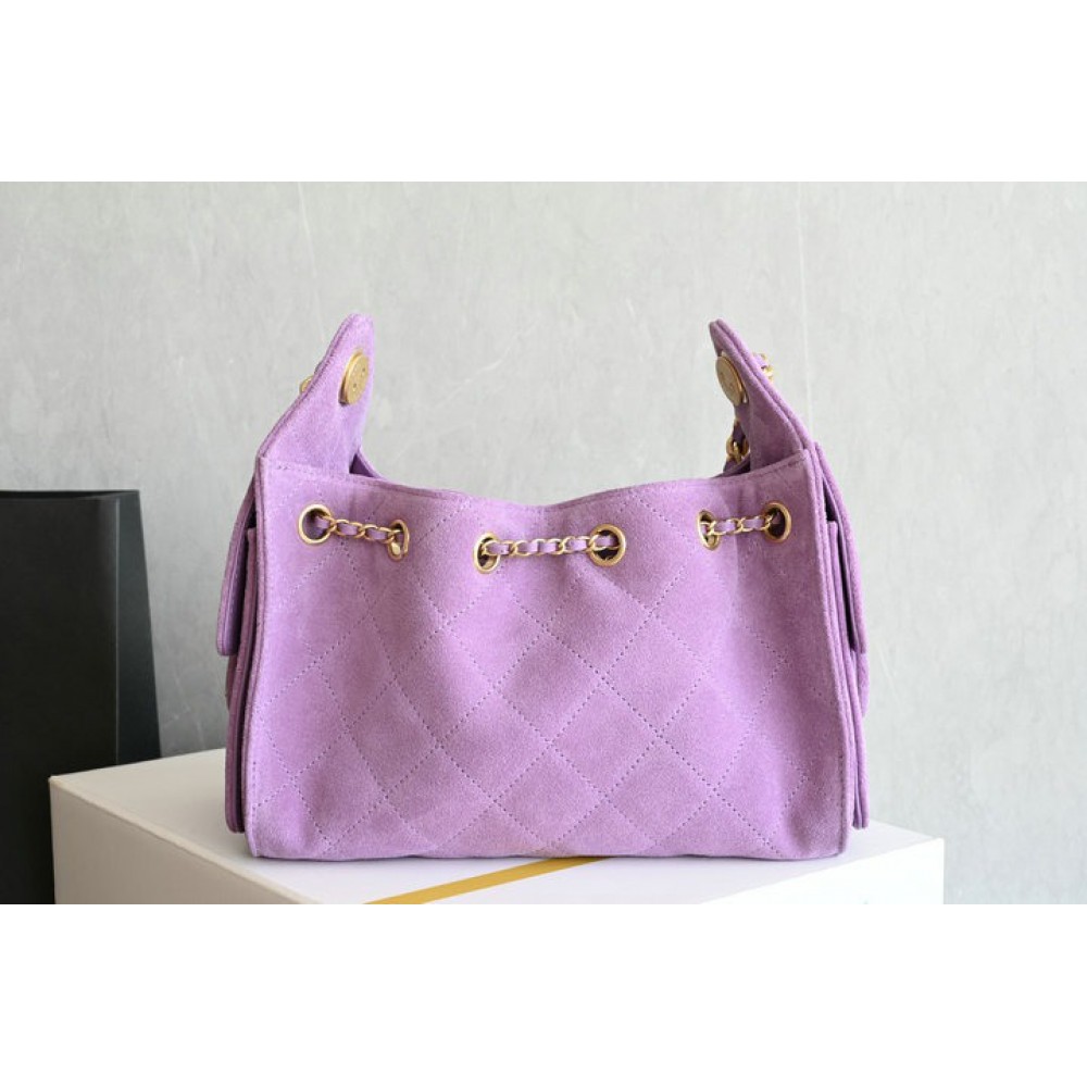 Chanel hobo 25 mini size suede Bags