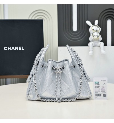 Chanel 25 hobo mini size 22x20x12.5cm