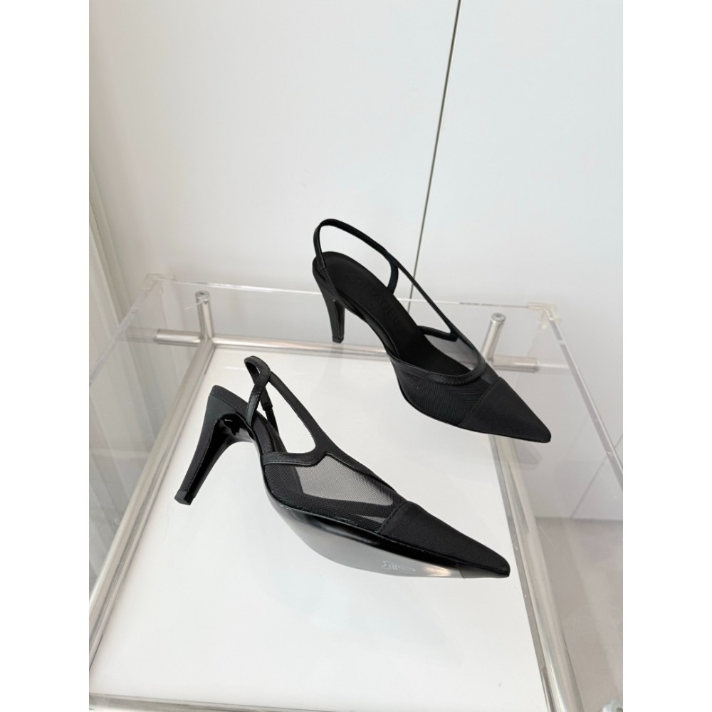 Chanel slingback pumps 8cm 36-41 Shoes