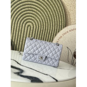 Chanel classic flap bag medium size 25x16x7cm REAL GRAINED LEATHER 100% Bags