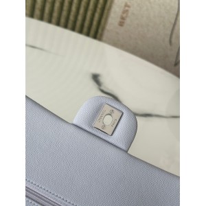 Chanel classic flap bag medium size 25x16x7cm REAL GRAINED LEATHER 100% Bags