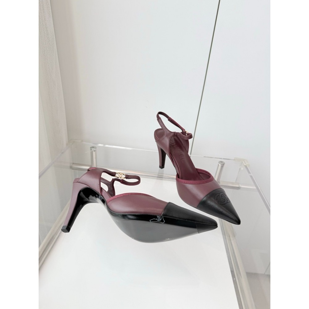 Chanel slingback pumps 8cm 36-41 Shoes