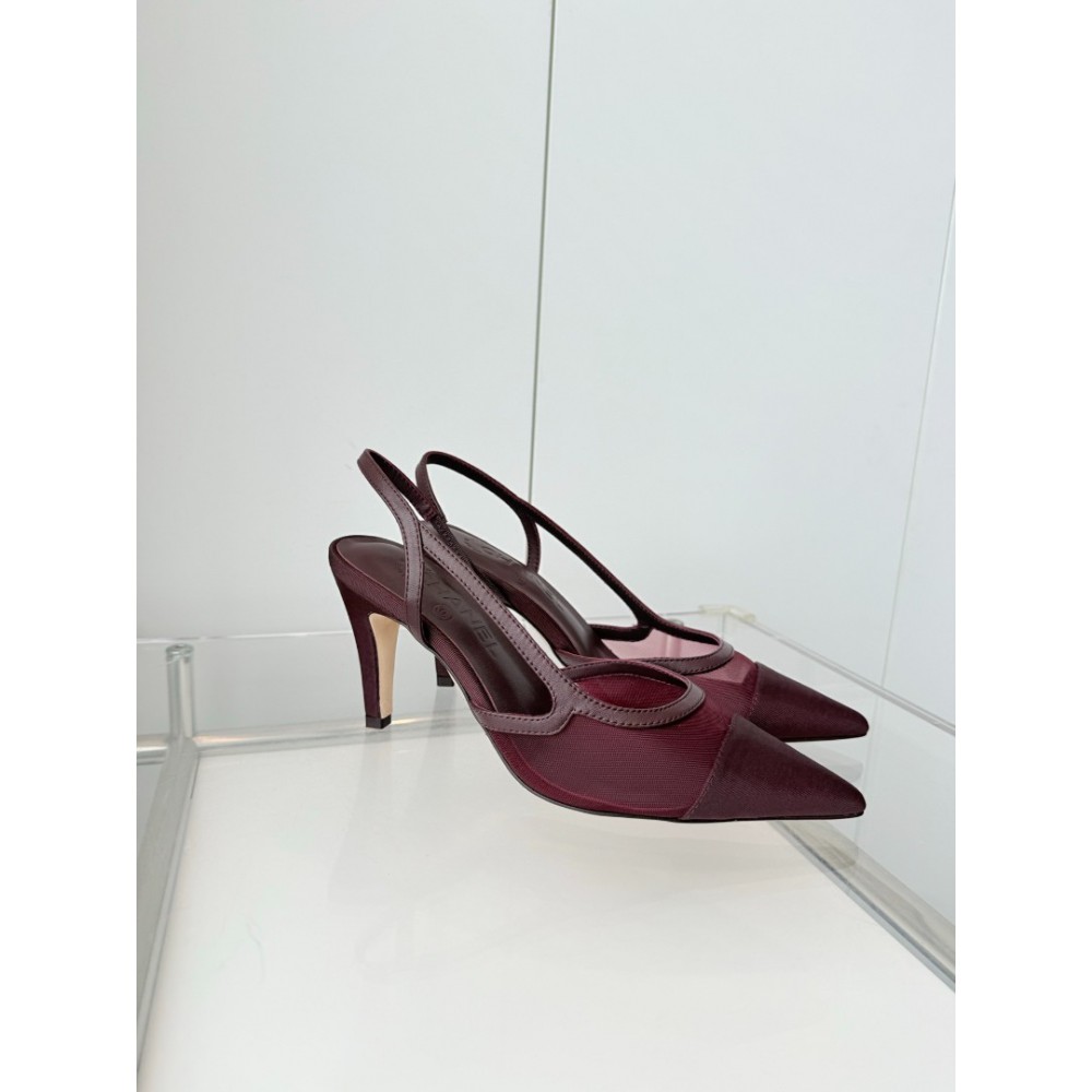 Chanel slingback pumps 8cm 36-41 Shoes