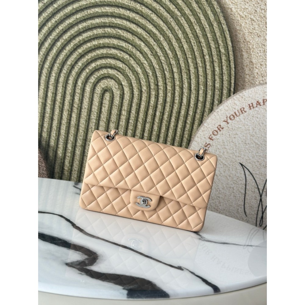 Chanel classic flap bag medium size 25x16x7cm REAL LEATHER 100% Bags