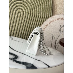 Chanel classic flap bag medium size 25x16x7cm REAL GRAINED LEATHER 100% Bags