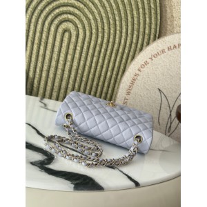 Chanel classic flap bag medium size 25x16x7cm REAL GRAINED LEATHER 100% Bags