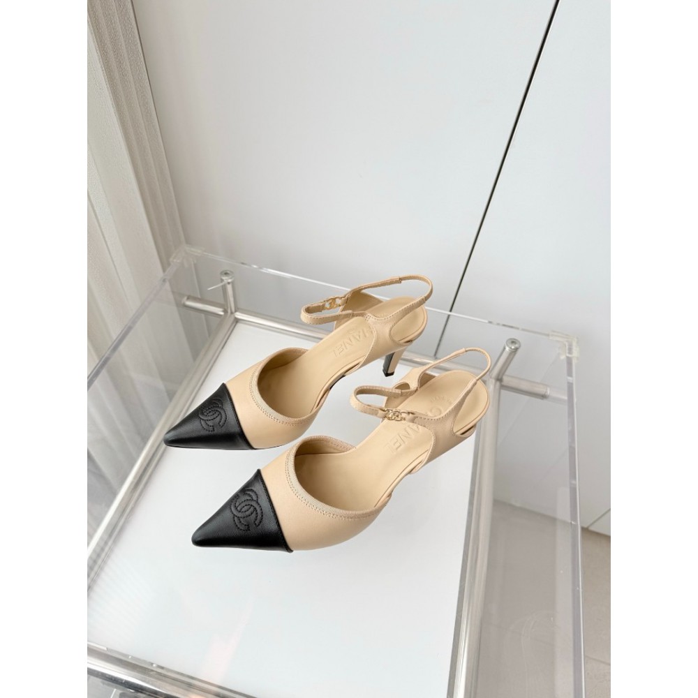 Chanel slingback pumps 8cm 36-41 Shoes