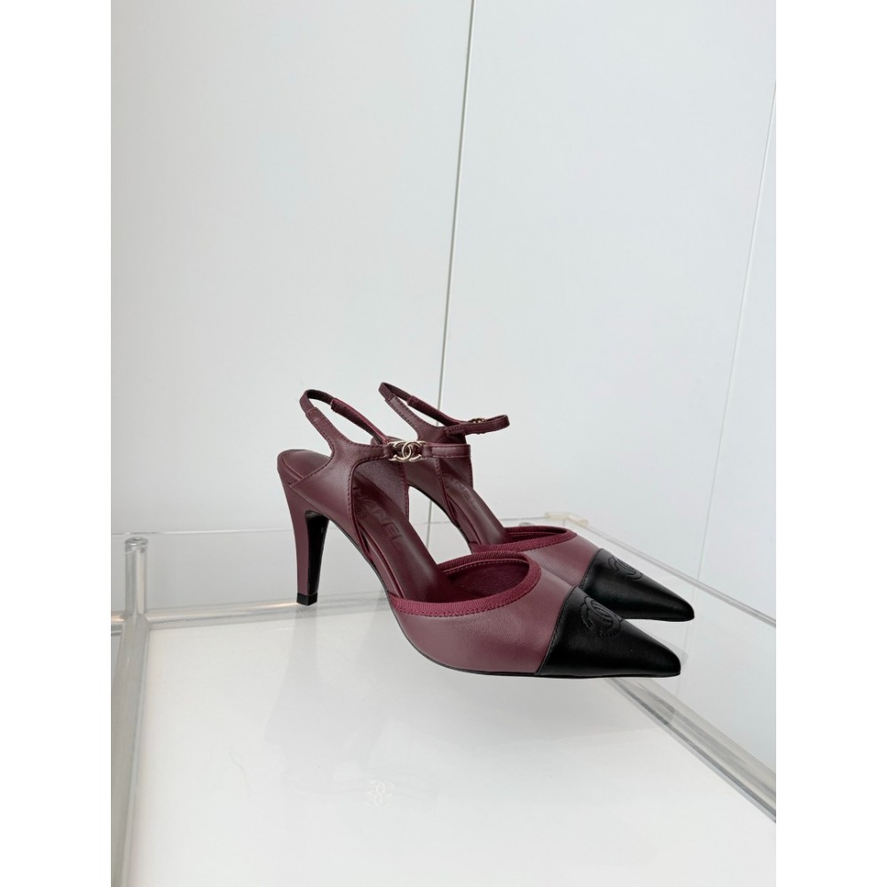 Chanel slingback pumps 8cm 36-41 Shoes
