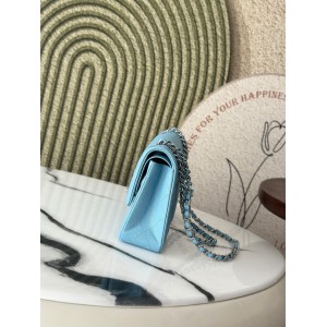 Chanel classic flap bag medium size 25x16x7cm REAL GRAINED LEATHER 100% Bags