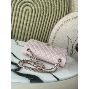 Chanel classic flap bag medium size 25x16x7cm REAL GRAINED LEATHER 100% Bags