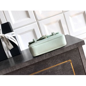 Chanel clutch with leather strap mini size 17x11.5x5cm Bags