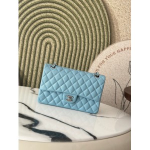 Chanel classic flap bag medium size 25x16x7cm REAL GRAINED LEATHER 100% Bags