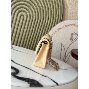 Chanel classic flap bag medium size 25x16x7cm REAL GRAINED LEATHER 100% Bags