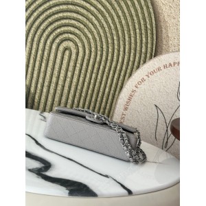 Chanel classic flap bag medium size 25x16x7cm REAL GRAINED LEATHER 100% Bags