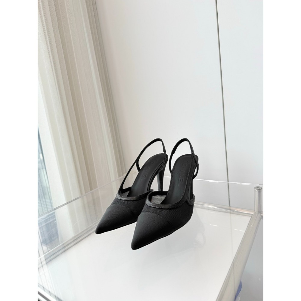 Chanel slingback pumps 8cm 36-41 Shoes