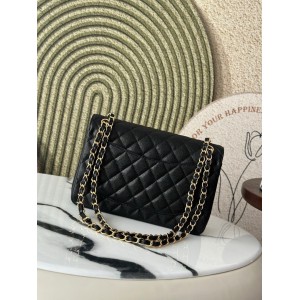 Chanel classic flap bag jumbo size grained leather 30x21cm Bags