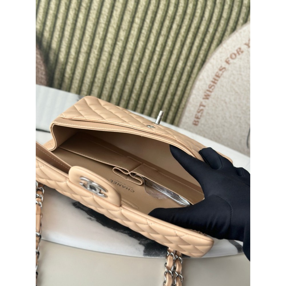 Chanel classic flap bag medium size 25x16x7cm REAL LEATHER 100% Bags