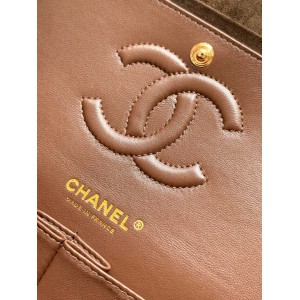 Chanel classic flap bag 25x16x7cm suede Bags